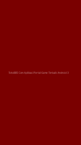 Tampilan Antarmuka Aplikasi Toto885 Com Aplikasi Portal Game Terbaik Android - 3