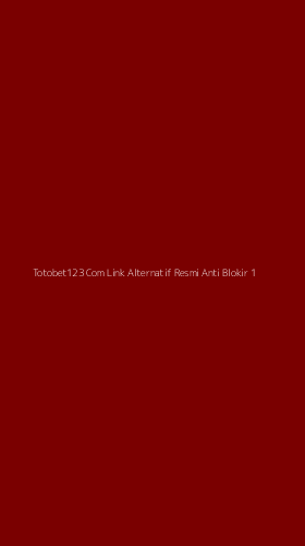 Tampilan Antarmuka Aplikasi Totobet123 Com Link Alternatif Resmi Anti Blokir - 1
