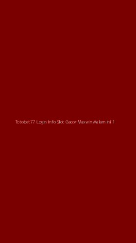 Tampilan Antarmuka Aplikasi Totobet77 Login Info Slot Gacor Maxwin Malam Ini - 1
