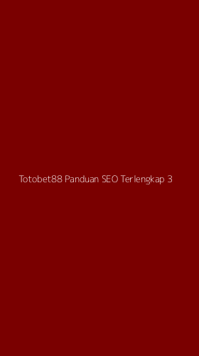 Tampilan Antarmuka Aplikasi Totobet88 Panduan Seo Terlengkap - 3