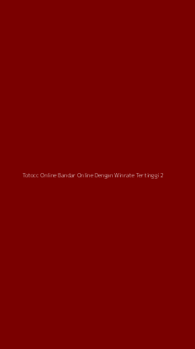 Tampilan Antarmuka Aplikasi Totocc Online Bandar Online Dengan Winrate Tertinggi - 2