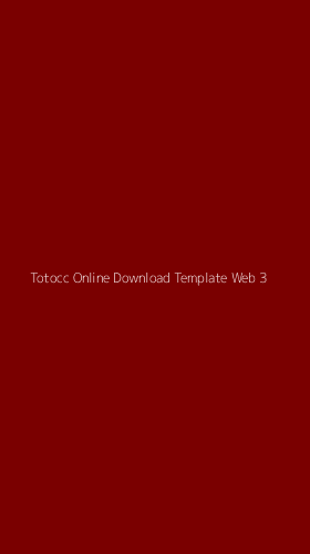 Tampilan Antarmuka Aplikasi Totocc Online Download Template Web - 3