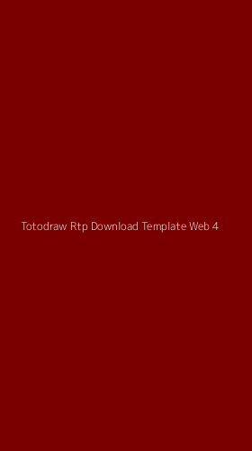 Tampilan Antarmuka Aplikasi Totodraw Rtp Download Template Web - 4