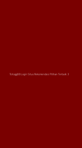 Tampilan Antarmuka Aplikasi Totogg88 Login Situs Rekomendasi Pilihan Terbaik - 3