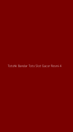 Tampilan Antarmuka Aplikasi Totohk Bandar Toto Slot Gacor Resmi - 4