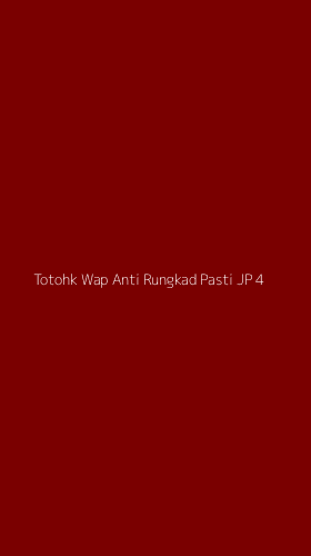 Tampilan Antarmuka Aplikasi Totohk Wap Anti Rungkad Pasti Jp - 4