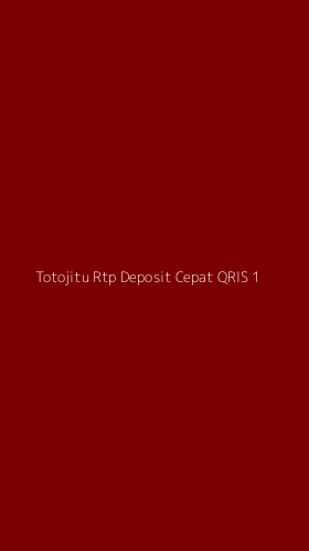 Tampilan Antarmuka Aplikasi Totojitu Rtp Deposit Cepat Qris - 1