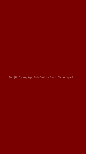 Tampilan Antarmuka Aplikasi Totojitu Sydney Agen Bola Dan Live Casino Terpercaya - 4