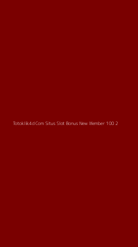 Tampilan Antarmuka Aplikasi Totoklik4d Com Situs Slot Bonus New Member 100 - 2
