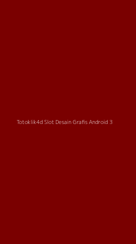Tampilan Antarmuka Aplikasi Totoklik4d Slot Desain Grafis Android - 3
