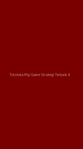 Tampilan Antarmuka Aplikasi Totoloka Rtp Game Strategi Terbaik - 4