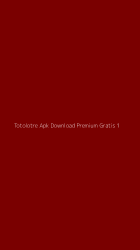 Tampilan Antarmuka Aplikasi Totolotre Apk Download Premium Gratis - 1