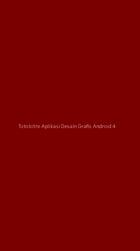 Tampilan Antarmuka Aplikasi Totolotre Aplikasi Desain Grafis Android - 4