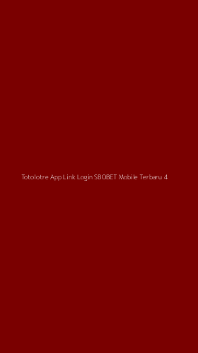 Tampilan Antarmuka Aplikasi Totolotre App Link Login Sbobet Mobile Terbaru - 4