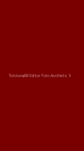 Tampilan Antarmuka Aplikasi Totoluna88 Editor Foto Aesthetic - 3