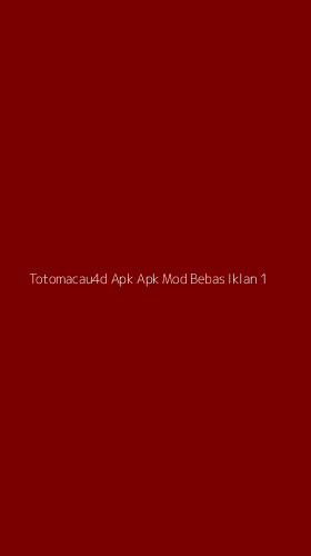 Tampilan Antarmuka Aplikasi Totomacau4d Apk Apk Mod Bebas Iklan - 1