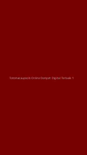 Tampilan Antarmuka Aplikasi Totomacaupools Online Dompet Digital Terbaik - 1