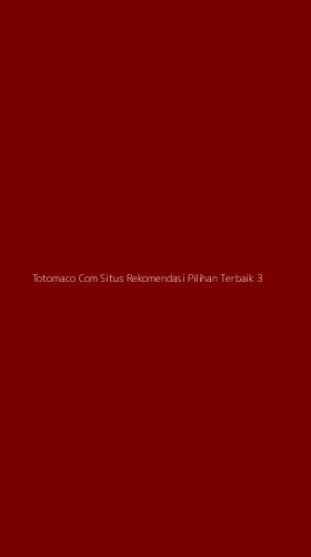 Tampilan Antarmuka Aplikasi Totomaco Com Situs Rekomendasi Pilihan Terbaik - 3