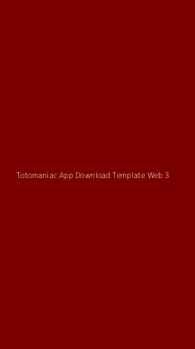 Tampilan Antarmuka Aplikasi Totomaniac App Download Template Web - 3