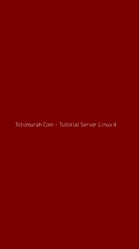 Tampilan Antarmuka Aplikasi Totomurah Com - Tutorial Server Linux - 4