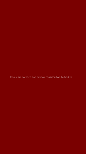 Tampilan Antarmuka Aplikasi Totonesia Daftar Situs Rekomendasi Pilihan Terbaik - 3