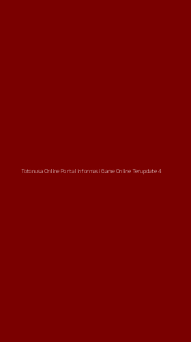 Tampilan Antarmuka Aplikasi Totonusa Online Portal Informasi Game Online Terupdate - 4