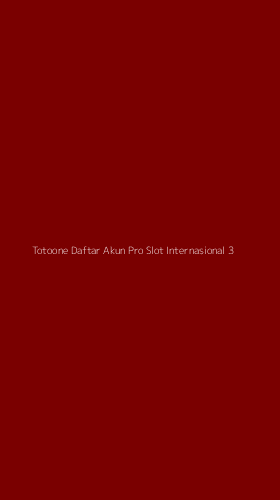 Tampilan Antarmuka Aplikasi Totoone Daftar Akun Pro Slot Internasional - 3