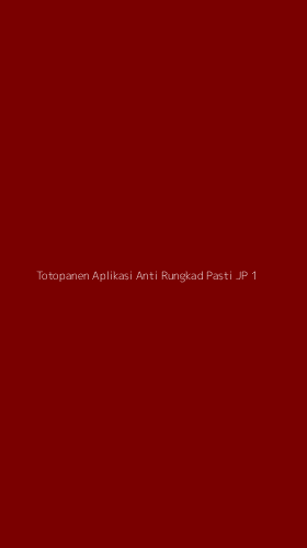 Tampilan Antarmuka Aplikasi Totopanen Aplikasi Anti Rungkad Pasti Jp - 1