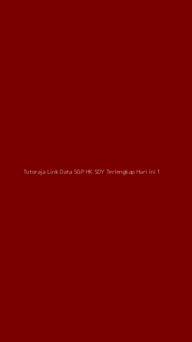 Tampilan Antarmuka Aplikasi Totoraja Link Data Sgp Hk Sdy Terlengkap Hari Ini - 1