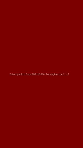 Tampilan Antarmuka Aplikasi Totoroyal Rtp Data Sgp Hk Sdy Terlengkap Hari Ini - 1