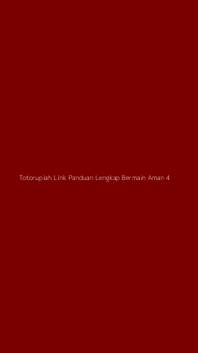 Tampilan Antarmuka Aplikasi Totorupiah Link Panduan Lengkap Bermain Aman - 4