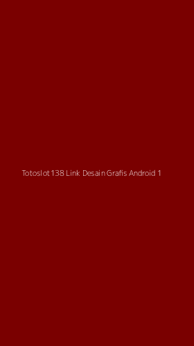 Tampilan Antarmuka Aplikasi Totoslot138 Link Desain Grafis Android - 1