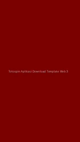 Tampilan Antarmuka Aplikasi Totospin Aplikasi Download Template Web - 3