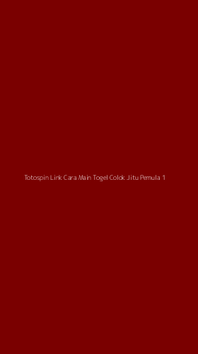 Tampilan Antarmuka Aplikasi Totospin Link Cara Main Togel Colok Jitu Pemula - 1