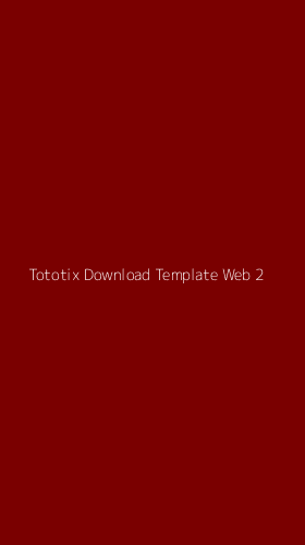 Tampilan Antarmuka Aplikasi Tototix Download Template Web - 2
