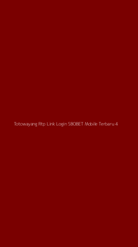 Tampilan Antarmuka Aplikasi Totowayang Rtp Link Login Sbobet Mobile Terbaru - 4