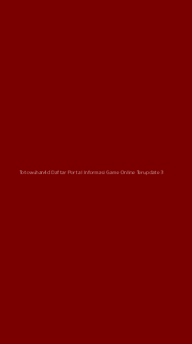 Tampilan Antarmuka Aplikasi Totowuhan4d Daftar Portal Informasi Game Online Terupdate - 3