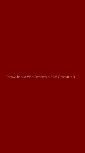 Tampilan Antarmuka Aplikasi Totowuhan4d Wap Pembersih Ram Otomatis - 3