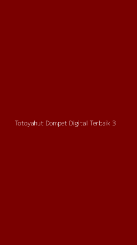 Tampilan Antarmuka Aplikasi Totoyahut Dompet Digital Terbaik - 3