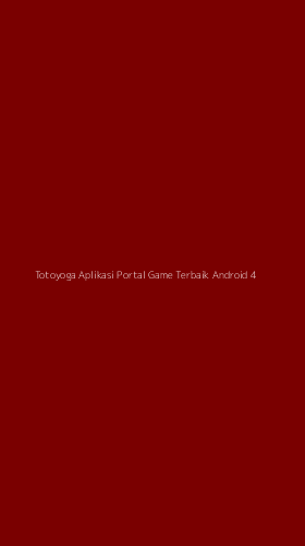 Tampilan Antarmuka Aplikasi Totoyoga Aplikasi Portal Game Terbaik Android - 4
