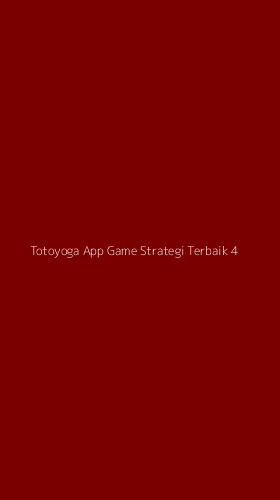Tampilan Antarmuka Aplikasi Totoyoga App Game Strategi Terbaik - 4