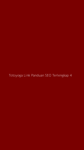 Tampilan Antarmuka Aplikasi Totoyoga Link Panduan Seo Terlengkap - 4