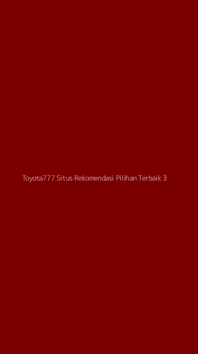 Tampilan Antarmuka Aplikasi Toyota777 Situs Rekomendasi Pilihan Terbaik - 3