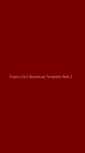 Tampilan Antarmuka Aplikasi Tradisi Slot Download Template Web - 2