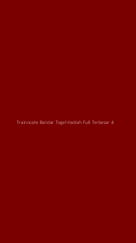 Tampilan Antarmuka Aplikasi Trainocate Bandar Togel Hadiah Full Terbesar - 4