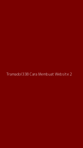 Tampilan Antarmuka Aplikasi Tramadol338 Cara Membuat Website - 2