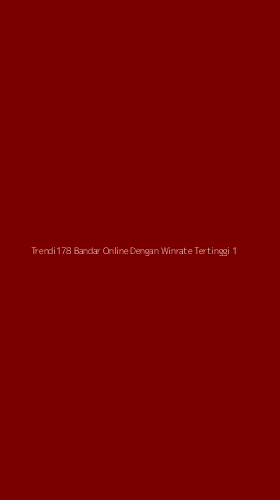 Tampilan Antarmuka Aplikasi Trendi178 Bandar Online Dengan Winrate Tertinggi - 1