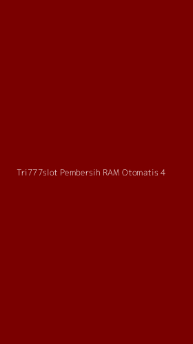 Tampilan Antarmuka Aplikasi Tri777slot Pembersih Ram Otomatis - 4