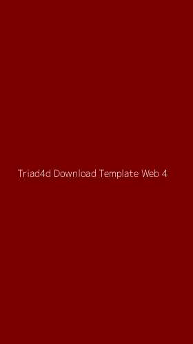Tampilan Antarmuka Aplikasi Triad4d Download Template Web - 4
