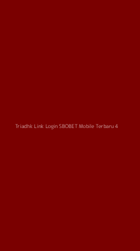 Tampilan Antarmuka Aplikasi Triadhk Link Login Sbobet Mobile Terbaru - 4